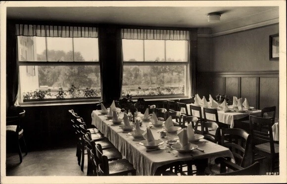 Ak Wasserburg am Inn in Oberbayern, Gasthof Meyerbräu, Innenansicht - 10384724
