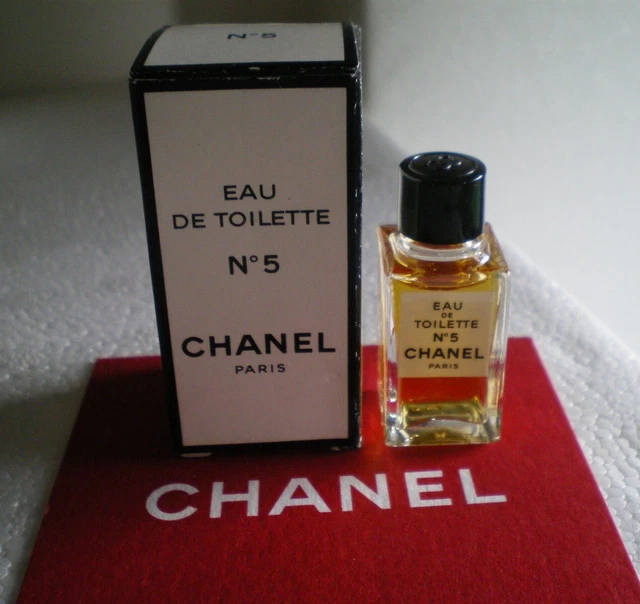 Miniature "N°5 " CHANEL Paris 4 ml EDT + BOITE + NEUF NEW FULL BOX