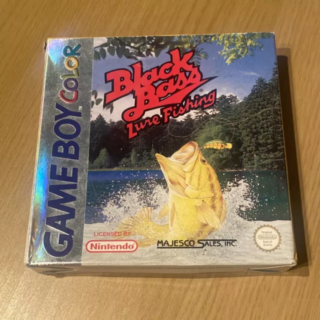 BLACK BASS: LURE Fishing - Nintendo Game Boy - 1992 - DMG-HPJ