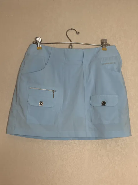 Jamie Sadock Skort Womens Light Blue Active Wear Tennis Golf Skirt Size 4
