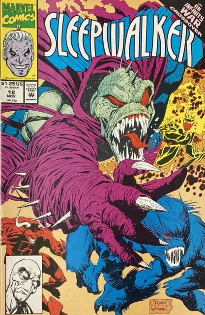 Sleepwalker #18 Marvel Comics (1992) Infinity War Crossover