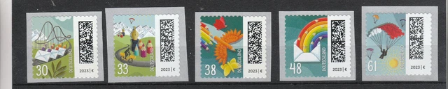 Bund  Welt der Briefe  selbstklebend  postfrisch alle Marken mit Nummer