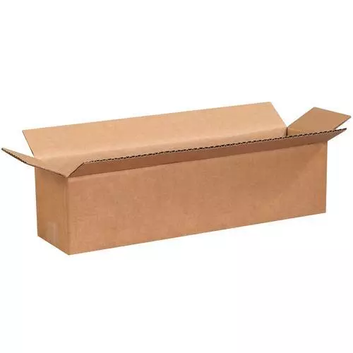 MyBoxSupply 16 x 4 x 4" Long Corrugated Boxes, 25 Per Bundle