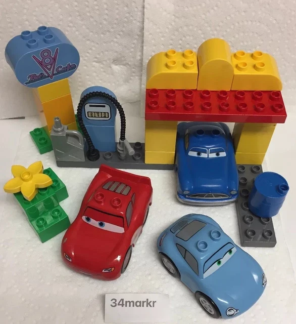 LEGO DUPLO FLO S V 8 Cafe 5815 Disney Cars Lightning McQueen Sally
