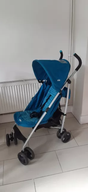 Joie stroller, pushchair, buggy, blue EXCELLENT CONDITION