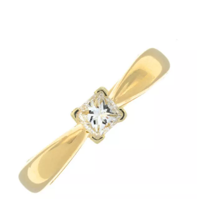 Van Cleef & Arpels 18ct Yellow Gold Diamond Ring