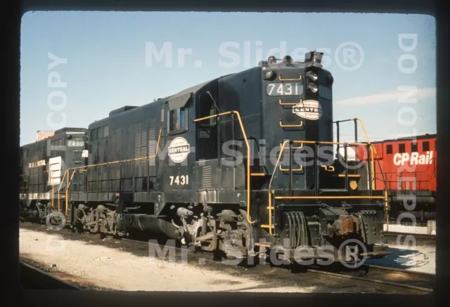 Duplicate Slide NYC New York Central Clean Paint GMD Built GP9 7431