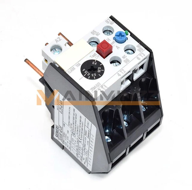 One New Siemens Thermal Overload Relay 3UA5040-0E 0.25-0.4A