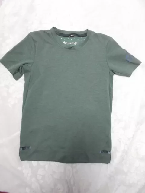 Adidas Climachill Teal Green Short Sleeve Crew Neck T-Shirt Boys 7-8 Year