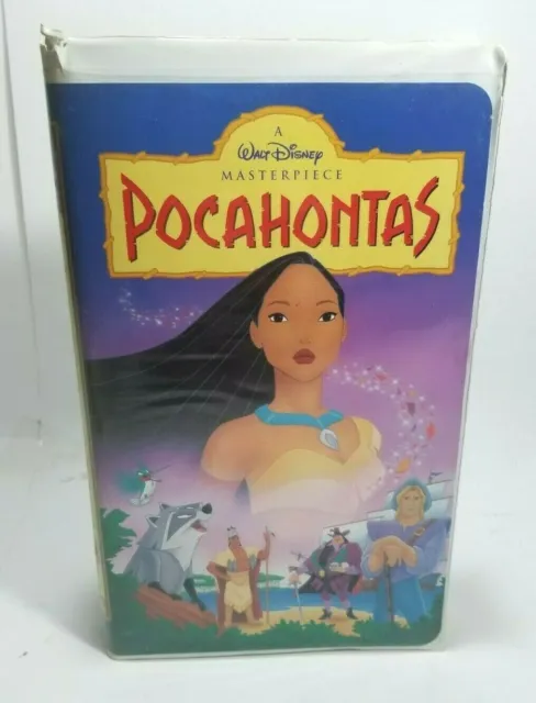 Pocahontas (VHS, 1996) Walt Disney Masterpiece Collection Clamshell Tested