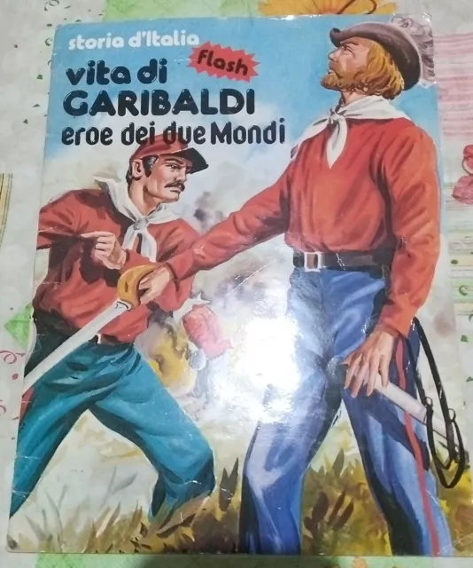 ALBUM VITA DI GARIBALDI FLASH 1982 COMPLETO -2 Fig n29-194 Raro COMPRA   SUBITO