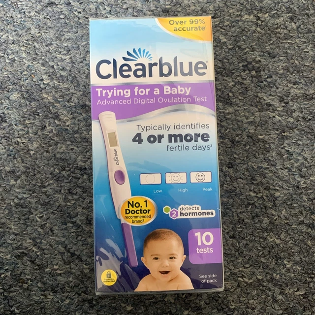 Clearblue Advanced Digital Ovulation Kit Test (Dual Hormone) 20 Pack