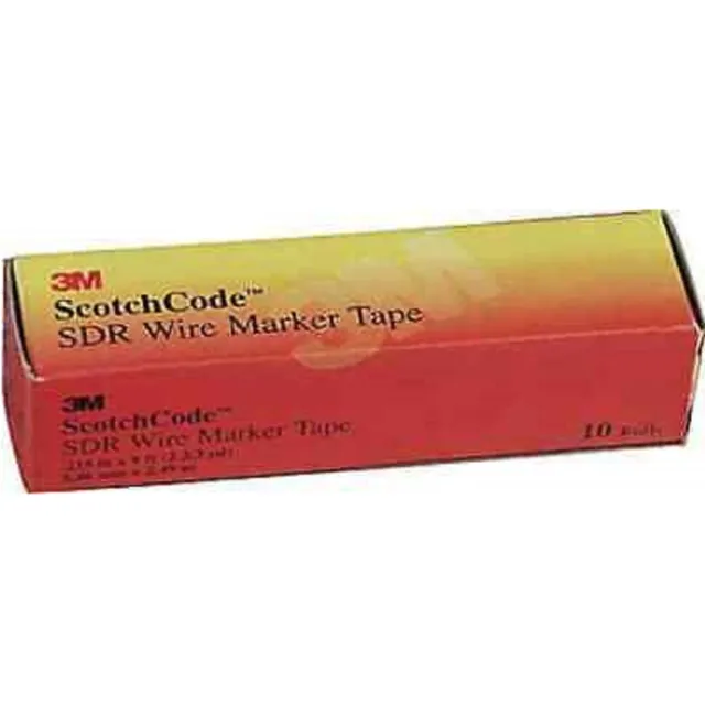 3M ScotchCode SDR-B Letter B Wire Marker Tape (10 Rolls)
