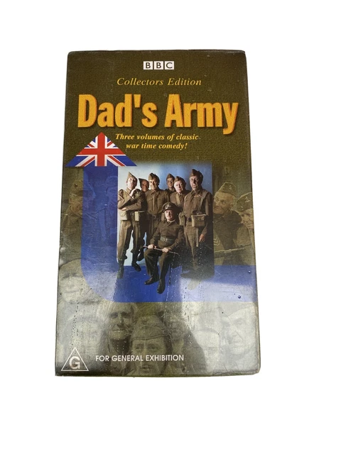 DADS ARMY BBC 3 X VHS Video Collectors Edition Box 1999 Brand New EUR ...