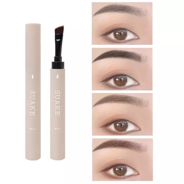 Waterproof Eyebrow Dyeing Cream Pencil with Brush Lasting Non-smudge wi