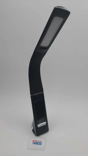 Fabas Luce Trani LED Tischleuchte Schwarz/chrom Acrylglas 3380-30-101