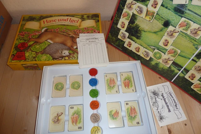 Hase und Igel - Spiel d. Jahres 1979 - Familienspiel - Brettspiel - ab 8 Jahren 2