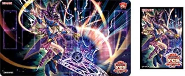 Yugioh Yu-Gi-Oh! Dark Burning Magic Konami Official DuelSet Playmat & Sleeve NEW