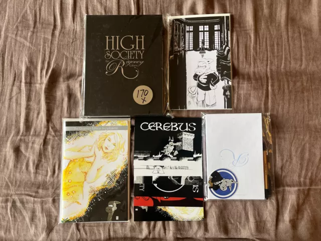Cerebus High Society Remastered Regency Edition Hardcover HC NM Dave Sim Signed