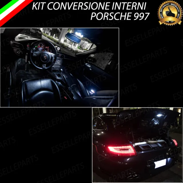Kit Led Interni Porsche Carrera 997 Kit Completo + Led Antipozzanghera No Error
