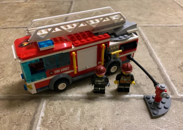 LEGO City (60002) Fire Truck - 100% Complete w/ Manual!