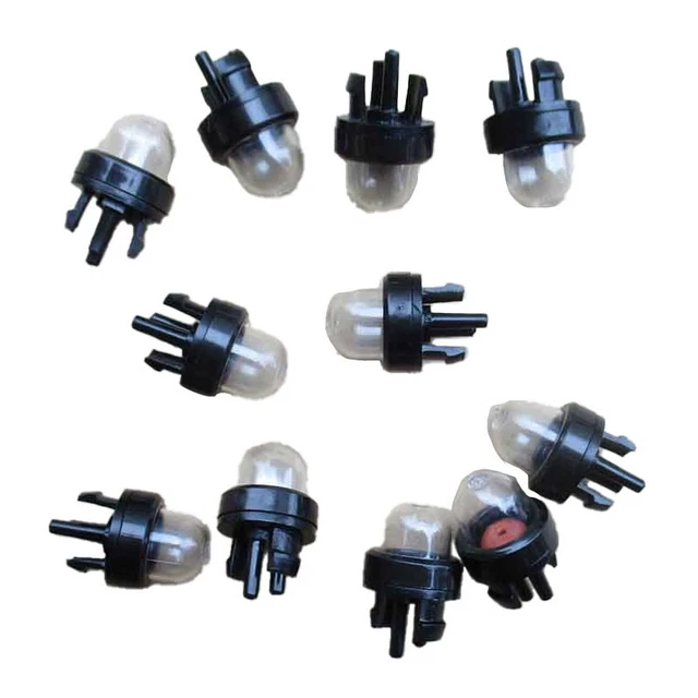 10 Pièces Ampoules D'amorçage Carburateur - Pour Tronçonneuse, Souffleur, Tondeuse Echo, Zama - Diam. 19mm