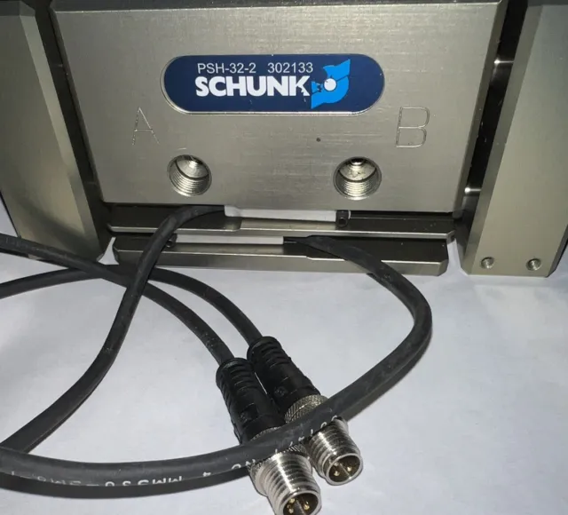 PSH-32-2. 302133 Schunk Pneumatic Gripper Bundle grip/ungrip Sensing capable