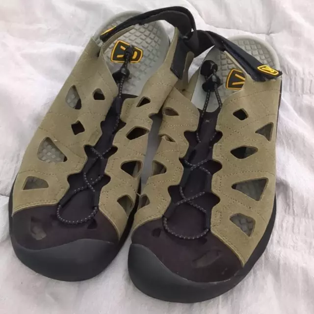 Keen Class 5 Amphibious Sandal Men sz 11 Waterproof Bump Toe Gray