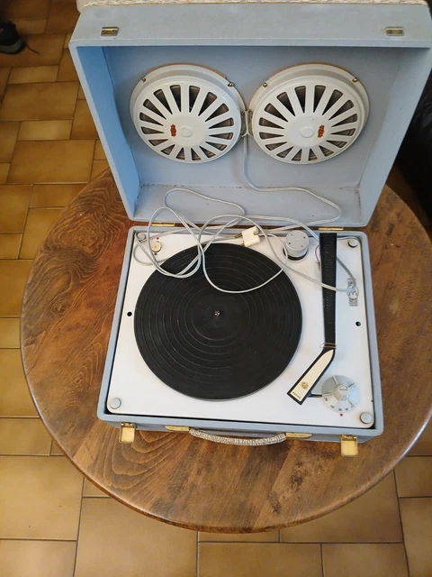 Électrophone Pathé Marconi MC 1201 – Vintage – Pour Pièces Ou Déco Rétro