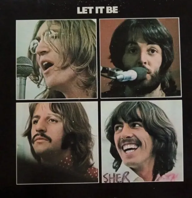 The Beatles-Let It Be Vinyl LP Album.1970 Apple AR 34001.Long And Winding Road+