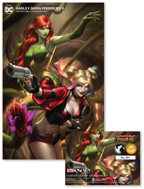 Harley Quinn & Poison Ivy #3 (Of 6) Unknown Comics Ejikure Minimal Trade Var Lmt