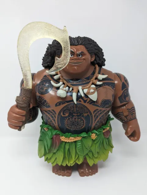 DISNEY HASBRO MOANA Maui 2015 Toy Large Figure 27cm Tall £9.99