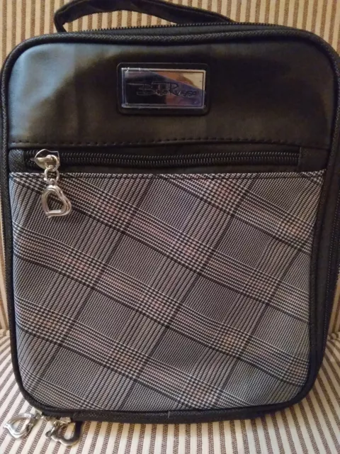 Belle Russo Plaid Lunch bag Nwot