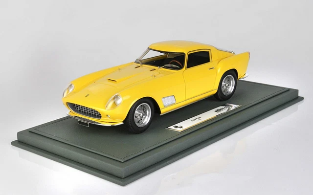Miniature BBR Ferrari 250 Tdf – Échelle 1:18 – Coupe Faro Carenato 1958 – Avec Vitrine
