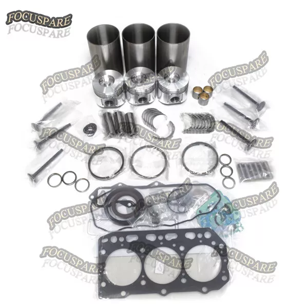 Engine Rebuild Kit  for Yanmar 3TNV82 3TNV82A-GGE 3TNV82QTB1 3TNV82A-DSA