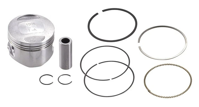 Piston Complet 55,5mm Pour Honda Pantheon 125 2T (1998-2002) - Marque Pistoni Gol