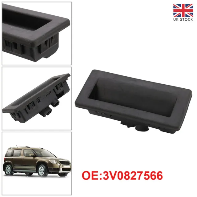 TAILGATE REAR LOCK Handle Switch Boot Button Fit For VW Audi Skoda 3V0827566  £12.99 - PicClick UK