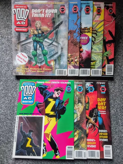 The Best of 2000AD Monthly  (1994) ☆ A 6 VARIOUS ISSUES BUNDLE ☆ UK Comics