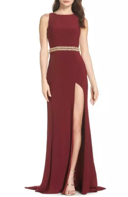 Mac Duggal Embellished Waist Gown-Size 2  (LK# 78A)