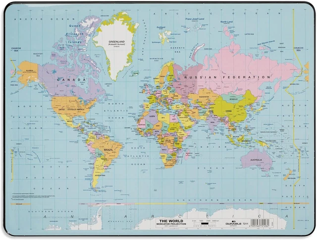 Sottomano Durable Con Copertina Trasparente - Antiriflesso E Antiscivolo, 53x40 Cm - Foto 12