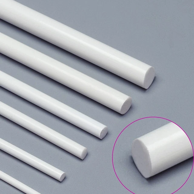 Tiges Rondes En ABS 250 Mm Pour Bricolage Et Modélisme - Diamètres 1 à 6 Mm, Facile à Couper Et Façonner