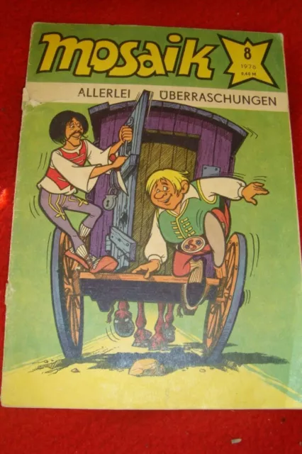 Mosaik Comic DDR Abrafaxe Nr. 8 /1978 Allerlei Überraschungen