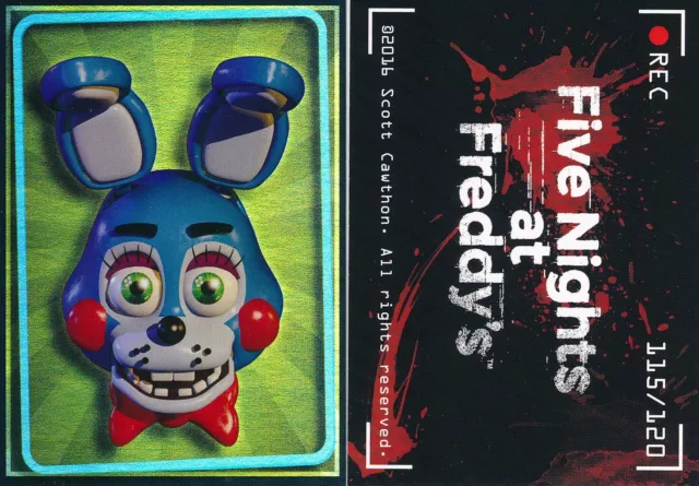 57 WITHERED CHICA IN OFFICE 2016 FNAF Five Nights at Freddy's trading card