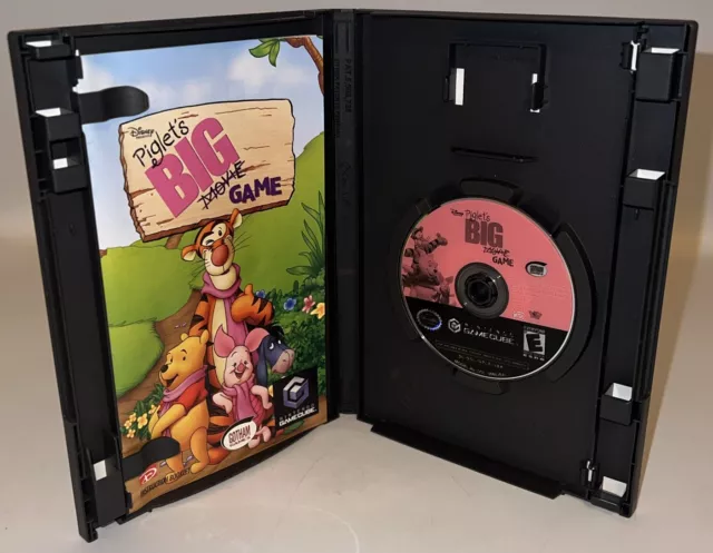 Piglet's BIG Game CIB (Nintendo GameCube, 2003) Complete W/ Manual Tested