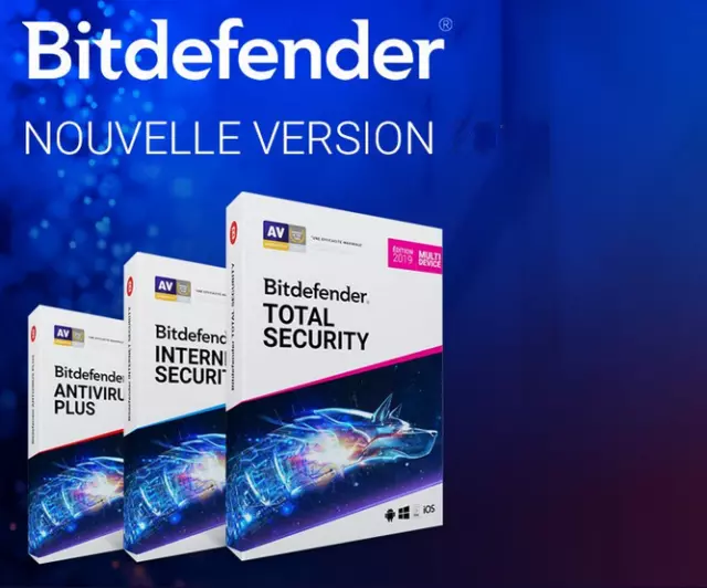 Antivirus Bitdefender® Internet Security 2024 Multi-Versions | Expédition -24H