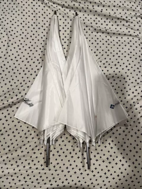 LS Pro Photo Studio White Transparent Umbrella Photography Reflector Used
