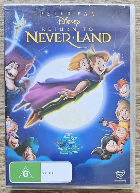 # Peter Pan: Return to Neverland ~ DVD ~ Region 4 ~ PAL ~ FREE postage!!