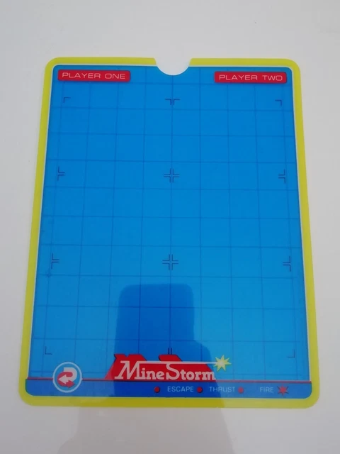 Filtre/Overlay Minestorm Pour Console VECTREX - Édition 1983, Très Bon état