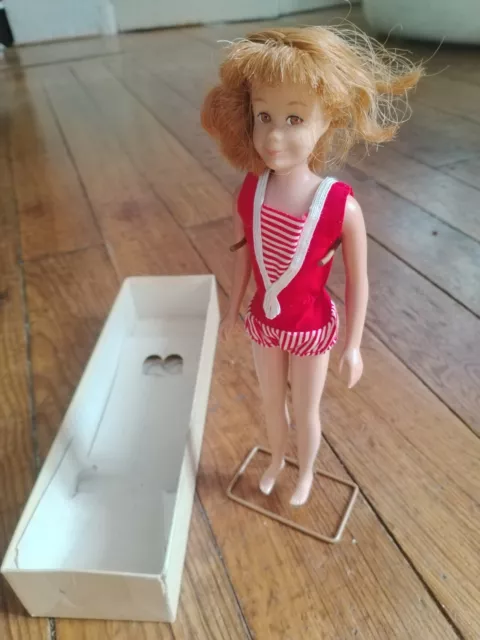 Poupée Scooter Mattel 1963 Jouet Ancien Vintage Barbie