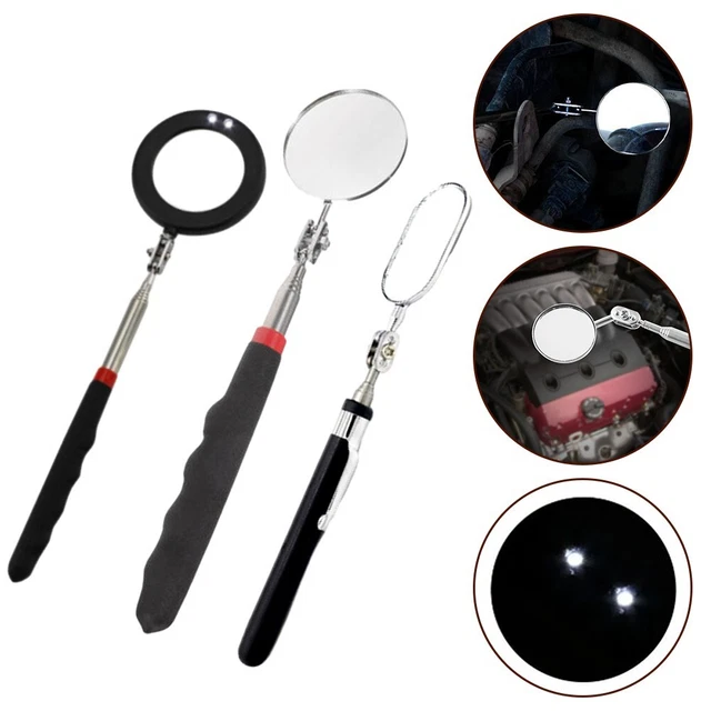 Miroir D'Inspection BGS Ø55mm - Miroir De Contrôle Avec Tige Flexible 475mm